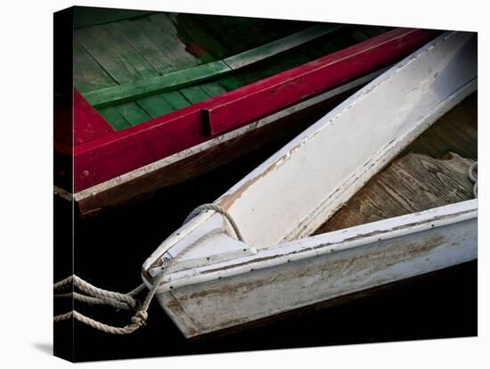 Wooden Rowboats VI-Rachel Perry-Stretched Canvas