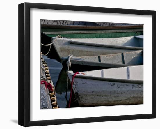 Wooden Rowboats VII-Rachel Perry-Framed Photographic Print