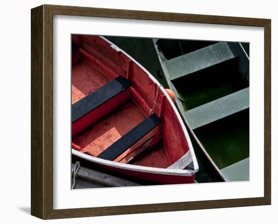 Wooden Rowboats VIII-Rachel Perry-Framed Photographic Print