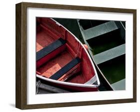 Wooden Rowboats VIII-Rachel Perry-Framed Photographic Print