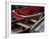 Wooden Rowboats X-Rachel Perry-Framed Photographic Print