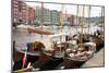 Wooden sailboats at the old boat festival in Trondheim, Trondelag-Ellen Rooney-Mounted Photographic Print