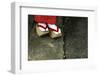 Wooden Shoes of Japanese Geisha-Mark Caunt-Framed Photographic Print