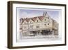 Wooden Shop Fronts Described as Sharps's Buildings, Royal Mint Street, Stepney, London, 1871-Charles James Richardson-Framed Giclee Print