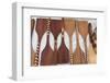 Wooden spatulas, Klaipeda, Lithuania-Keren Su-Framed Photographic Print