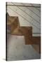 Wooden Staircase Detail-Amit Geron-Stretched Canvas