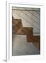 Wooden Staircase Detail-Amit Geron-Framed Photo