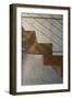 Wooden Staircase Detail-Amit Geron-Framed Photo