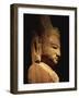 Wooden Statue of Lokanatha Dating from the 12th or 13th Century, Bagan Museum, Bagan, Myanmar-Strachan James-Framed Photographic Print