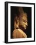 Wooden Statue of Lokanatha Dating from the 12th or 13th Century, Bagan Museum, Bagan, Myanmar-Strachan James-Framed Photographic Print