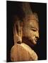 Wooden Statue of Lokanatha Dating from the 12th or 13th Century, Bagan Museum, Bagan, Myanmar-Strachan James-Mounted Photographic Print