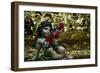 Wooden Statue on Scene from Passion of Jesus Which Is Carried in During Holy Week Procession-null-Framed Giclee Print