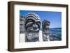 Wooden Statues in Puuhonua O Honaunau National Historical Park-Michael Runkel-Framed Photographic Print