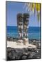 Wooden Statues in the Puuhonua O Honaunau National Historical Park-Michael Runkel-Mounted Photographic Print