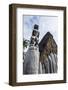 Wooden Statues-Michael Runkel-Framed Photographic Print