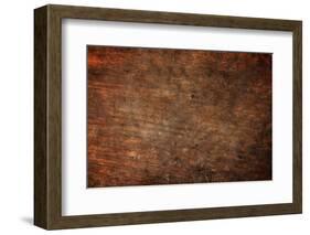 Wooden Texture Background-Piyaphat-Framed Photographic Print