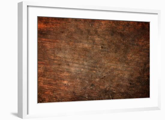 Wooden Texture Background-Piyaphat-Framed Photographic Print