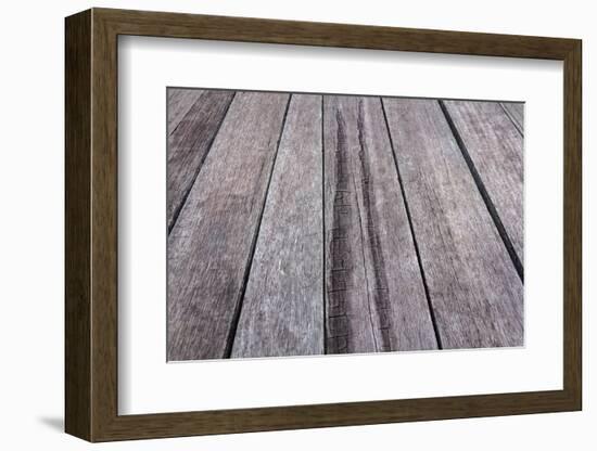 Wooden Texture Background-Piyaphat-Framed Photographic Print