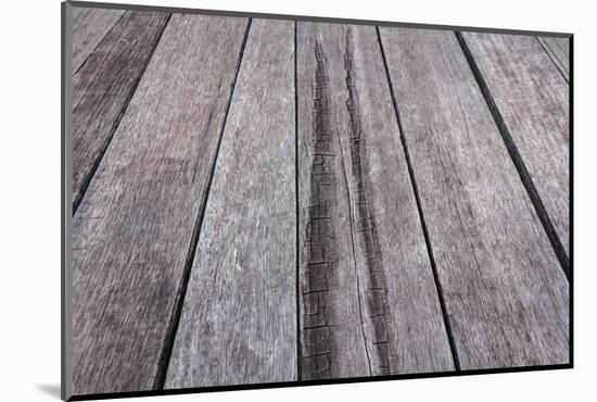 Wooden Texture Background-Piyaphat-Mounted Photographic Print