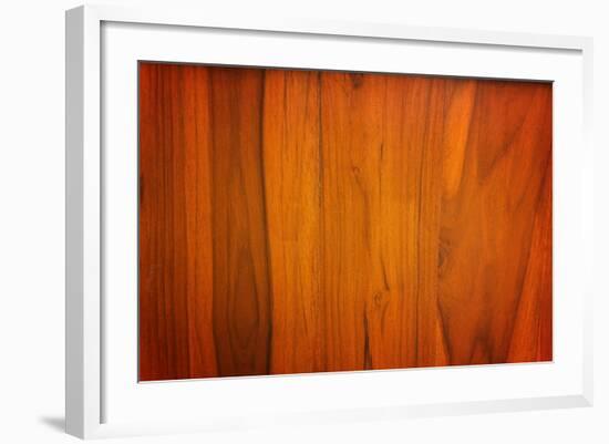 Wooden Texture Background-Piyaphat-Framed Photographic Print