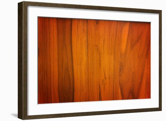 Wooden Texture Background-Piyaphat-Framed Photographic Print