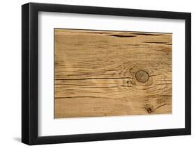 Wooden Texture, Brown Old Wood Background-inarik-Framed Premium Photographic Print