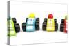 Wooden Toys Race Cars-Richard Peterson-Stretched Canvas