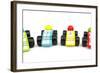 Wooden Toys Race Cars-Richard Peterson-Framed Photographic Print