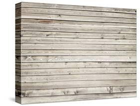 Wooden Wall Texture, Wood Background-donatas1205-Stretched Canvas