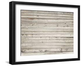 Wooden Wall Texture, Wood Background-donatas1205-Framed Photographic Print