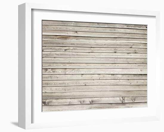 Wooden Wall Texture, Wood Background-donatas1205-Framed Photographic Print
