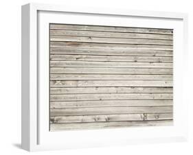 Wooden Wall Texture, Wood Background-donatas1205-Framed Photographic Print