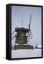 Wooden Windmill, Museum of Wooden Architecture and Peasant Life, Suzdal, Golden Ring, Russia-null-Framed Stretched Canvas