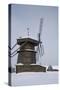 Wooden Windmill, Museum of Wooden Architecture and Peasant Life, Suzdal, Golden Ring, Russia-null-Stretched Canvas