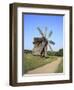 Wooden Windmill, Pirogovo, Near Kiev, Ukraine-Ivan Vdovin-Framed Photographic Print