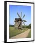 Wooden Windmill, Pirogovo, Near Kiev, Ukraine-Ivan Vdovin-Framed Photographic Print