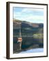 Wooden Yacht on Loch Leven, in Autumn, Glencoe, Highland Region, Scotland, United Kingdom-Pearl Bucknall-Framed Photographic Print