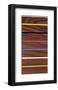 Woodgrain & Stripe-Dan Bleier-Framed Art Print