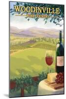 Woodinville, Washington Wine Country-Lantern Press-Mounted Art Print