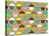 Woodland Acorns-Joanne Paynter Design-Stretched Canvas