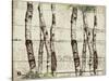 Woodland Birch-The Saturday Evening Post-Stretched Canvas