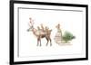 Woodland Celebration I on White-Danhui Nai-Framed Art Print