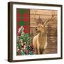Woodland Christmas Square 1-Kim Allen-Framed Premium Giclee Print