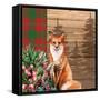 Woodland Christmas Square 3-Kim Allen-Framed Stretched Canvas