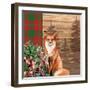 Woodland Christmas Square 3-Kim Allen-Framed Art Print