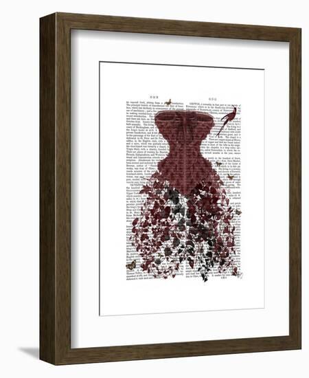 Woodland Corset-Fab Funky-Framed Art Print