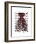 Woodland Corset-Fab Funky-Framed Art Print