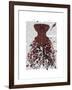 Woodland Corset-Fab Funky-Framed Art Print