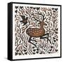 Woodland Deer, 2000-Nat Morley-Framed Stretched Canvas