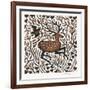 Woodland Deer, 2000-Nat Morley-Framed Giclee Print